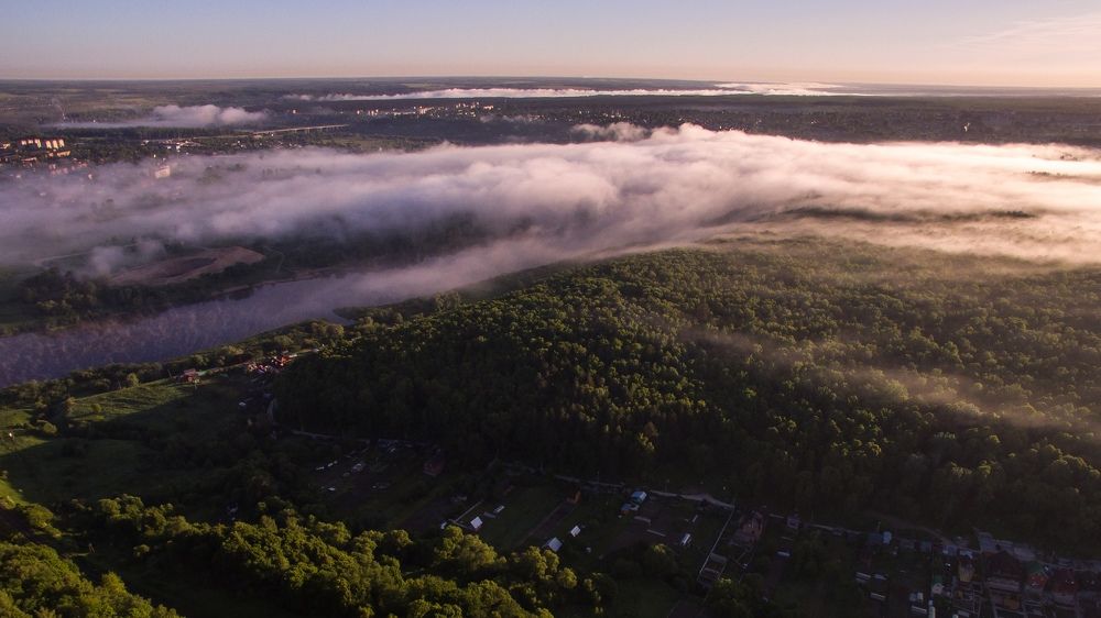 Рассвет глазами птицы