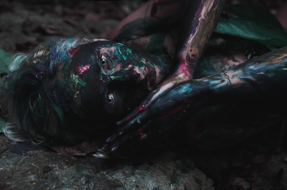 Девушка природы