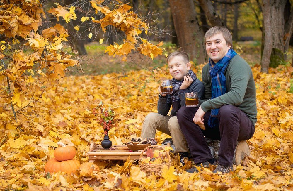 Чаепитие с папой