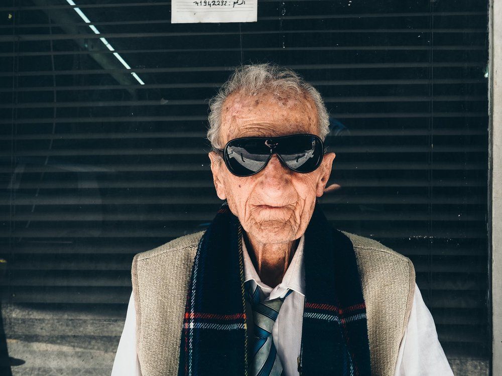 Портрет пожилого мужчины