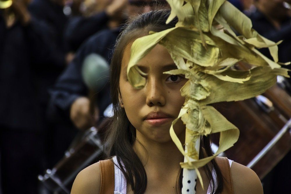 Dirigiendo el desfile
