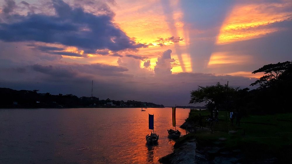 Beautiful river side