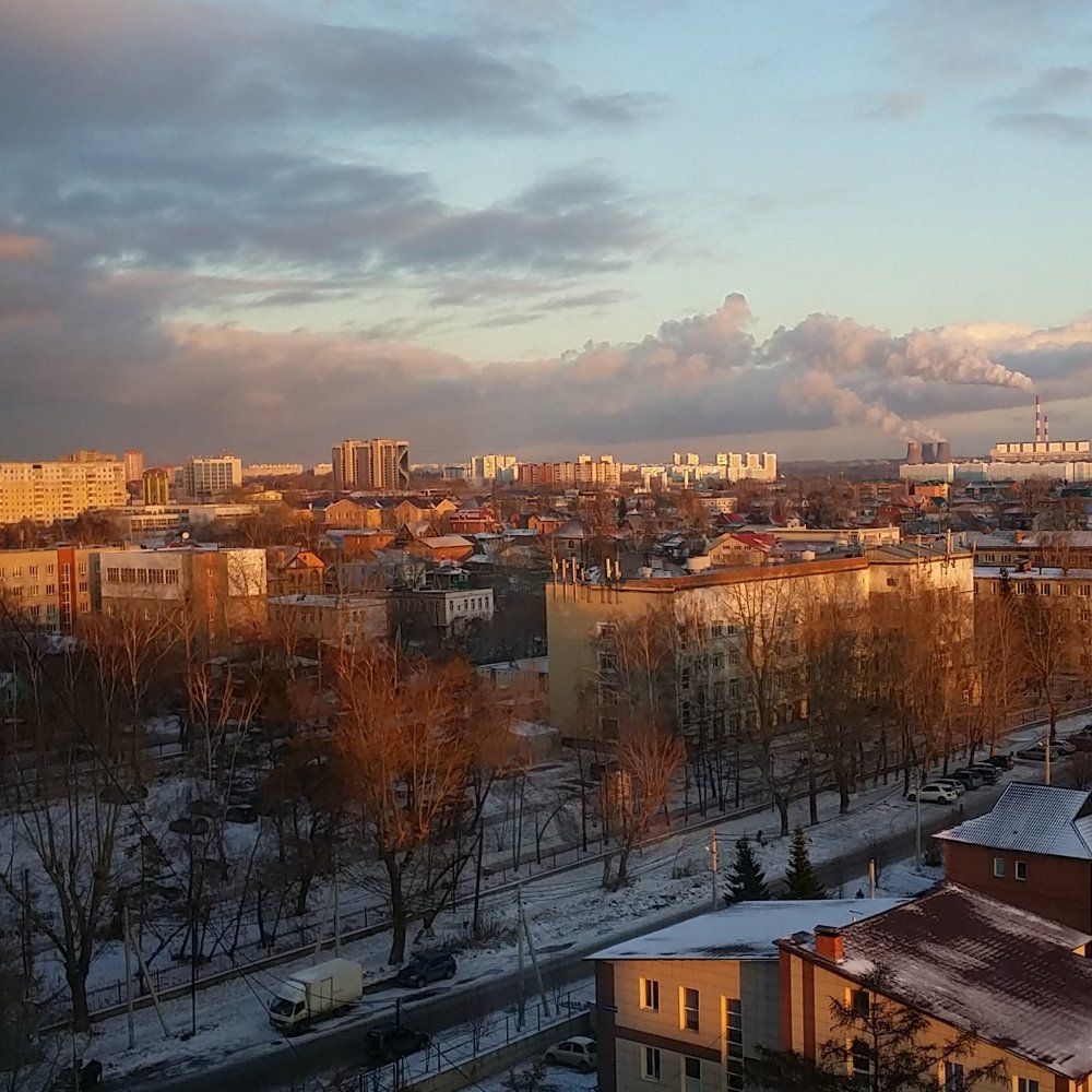 Закатный луч