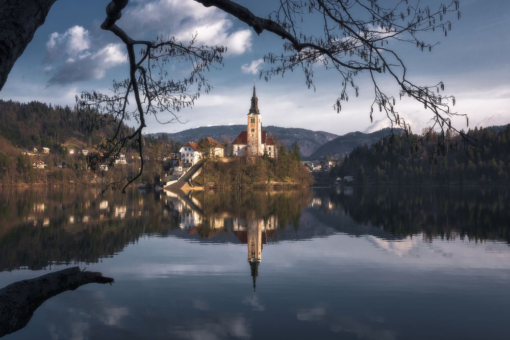 В лучах солнца