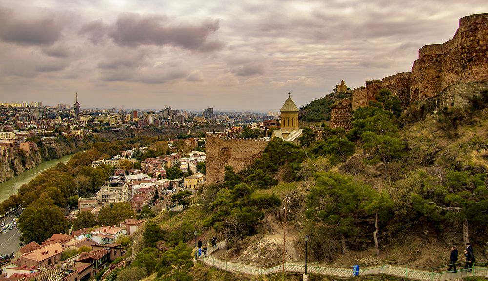 Старый Город и Крепость Нарикала в Тбилиси / The old town and the fortress