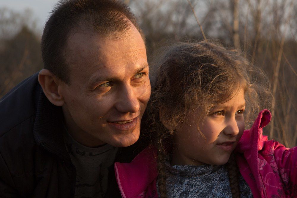 отец и дочь