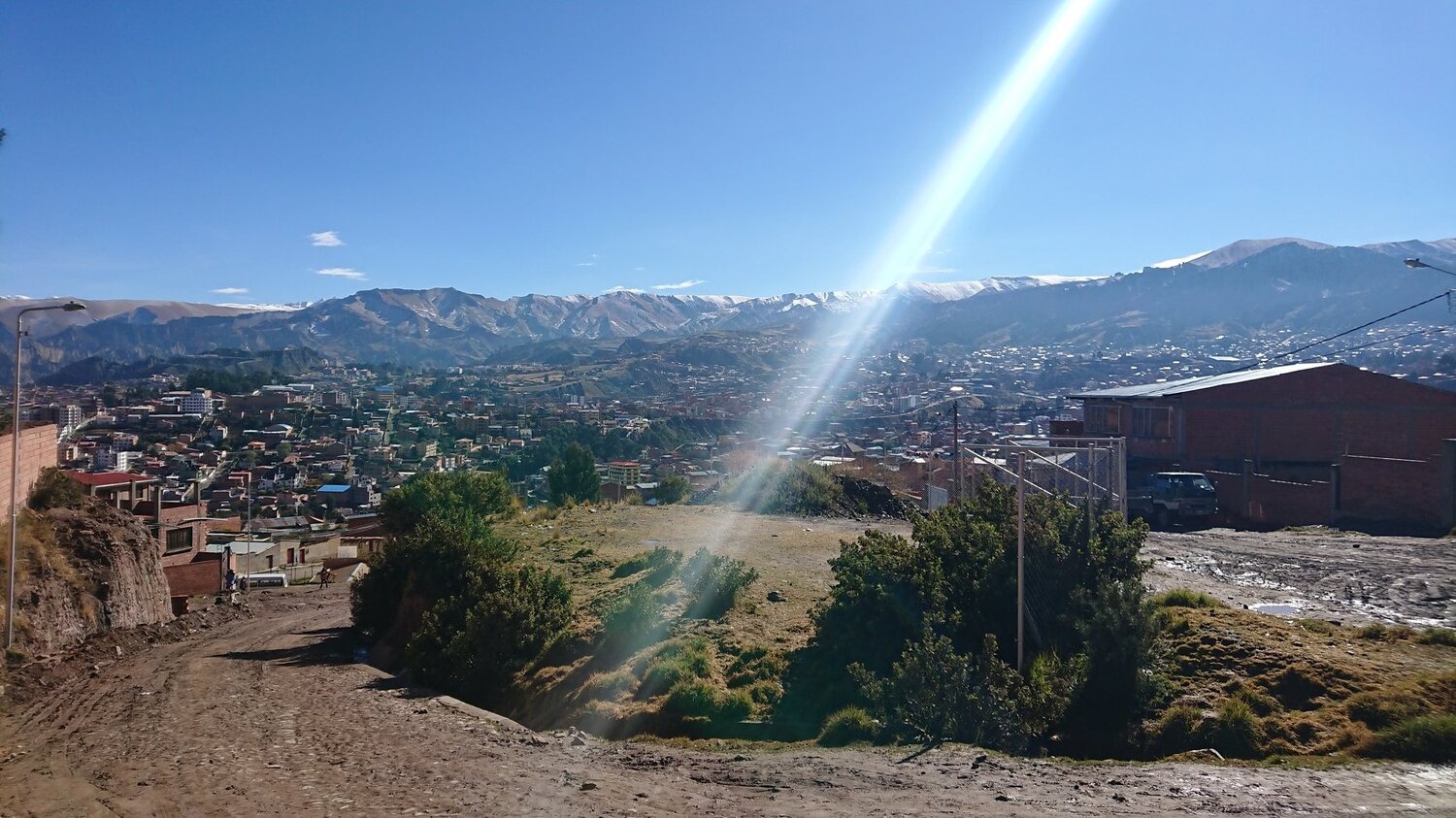 Landscape from the mountains