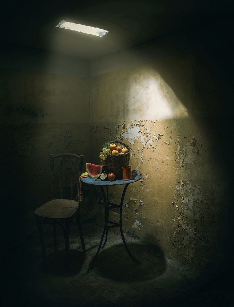 Between shade is light