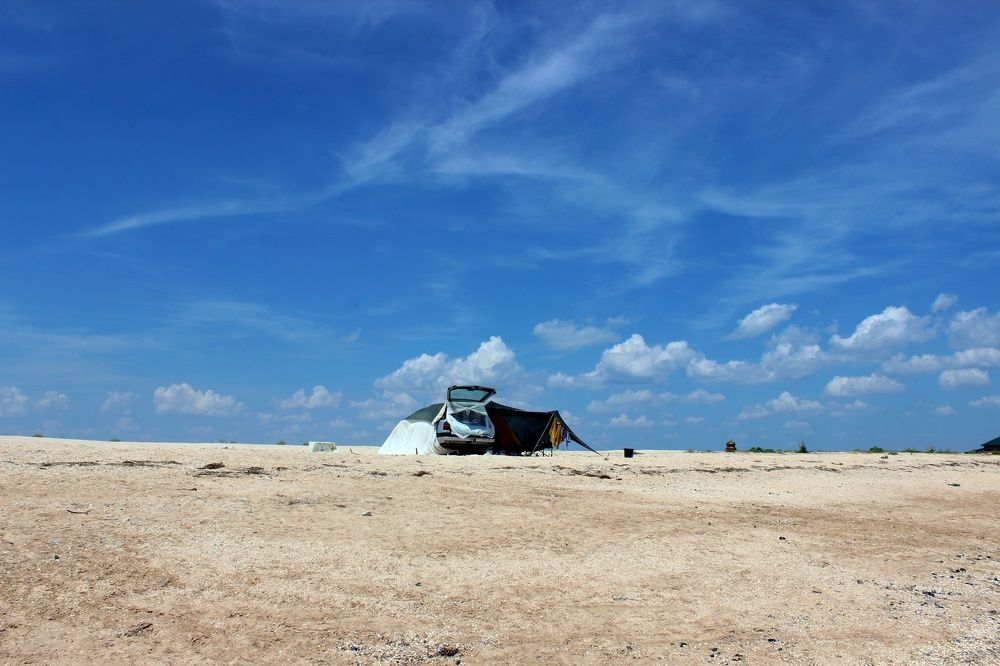 Отдых на Арабатской Стрелке