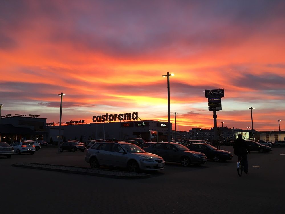 Закат Вроцлава