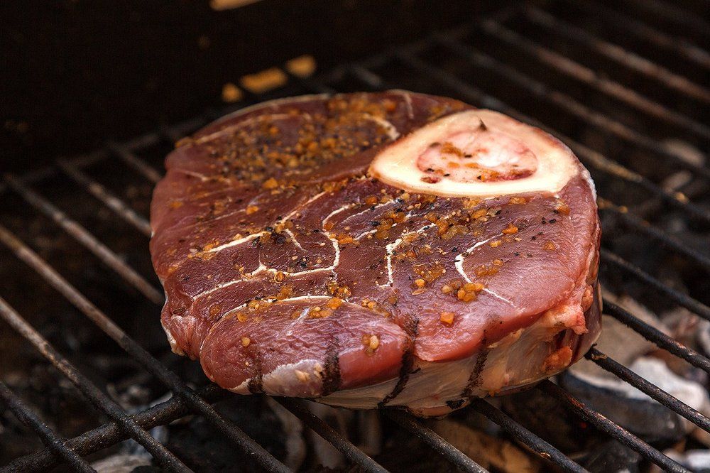 стэйк на гриле