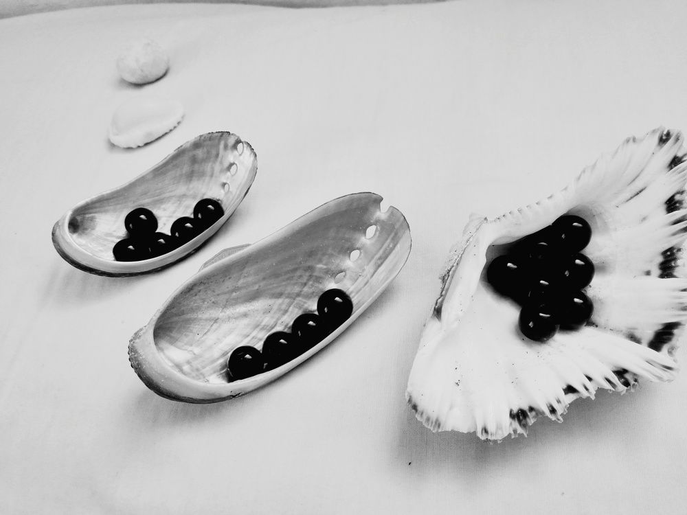 Shells and pearls
