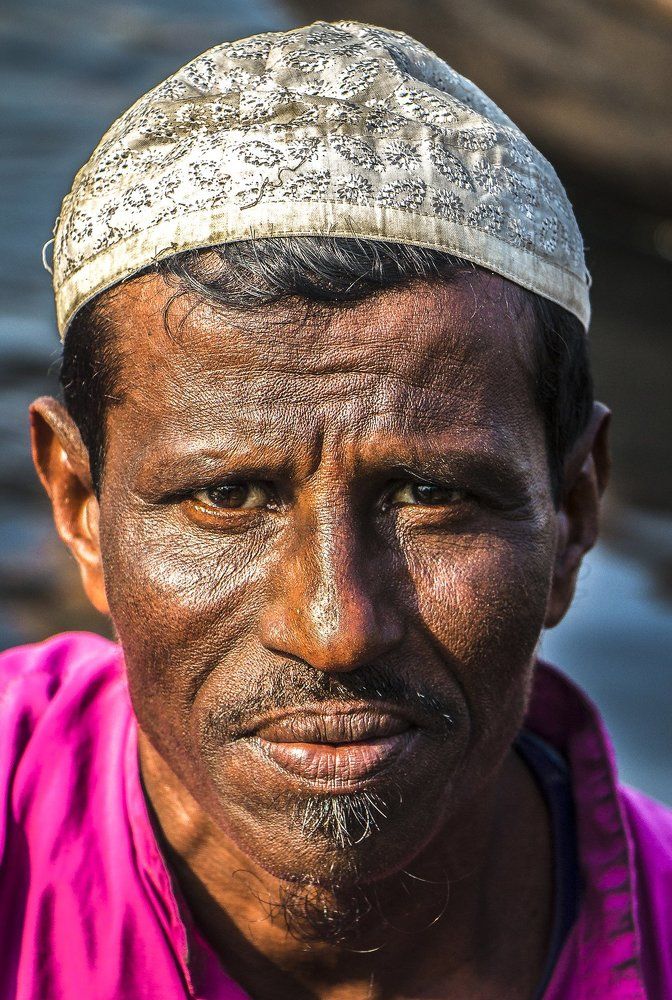 Portrait of a boatman