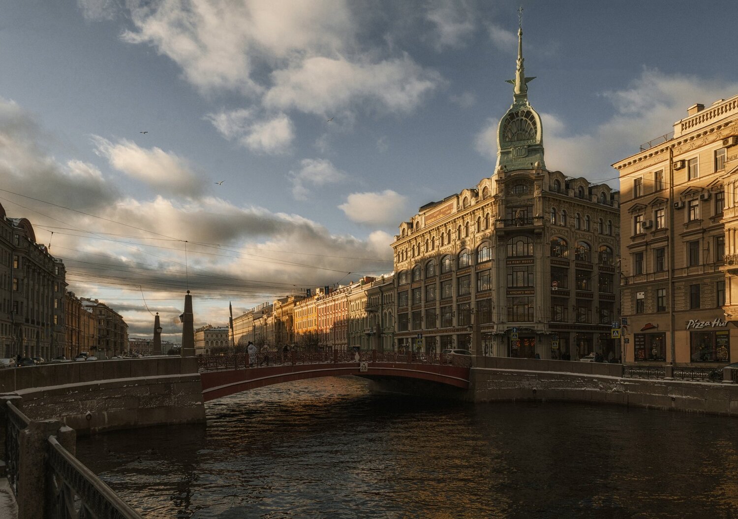 Январь в Петербурге