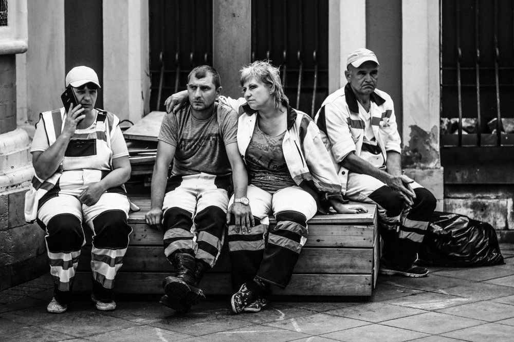 Дворники отдыхают