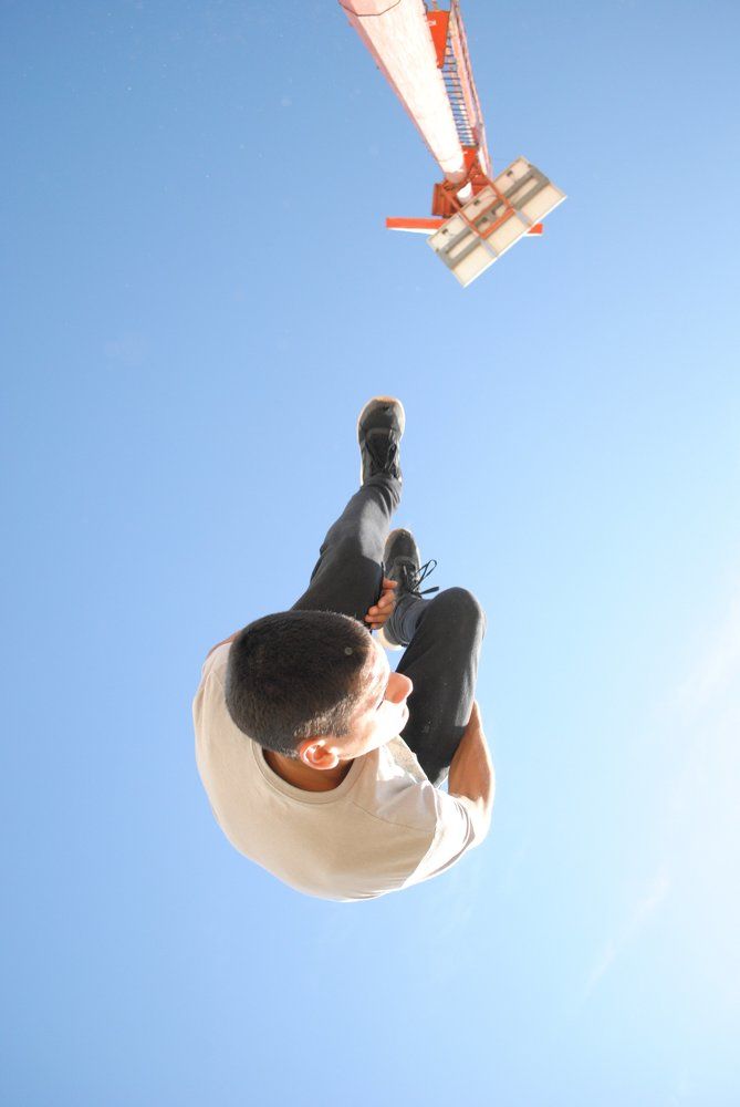 Front flip of Aerial Cris