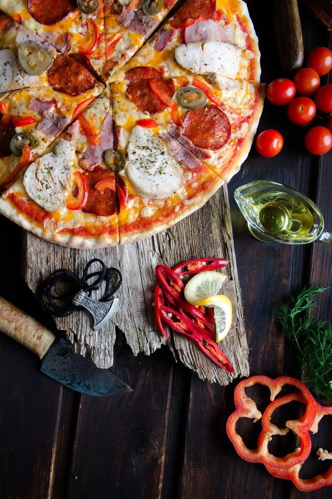 Так выглядит пицца настоящих охотников