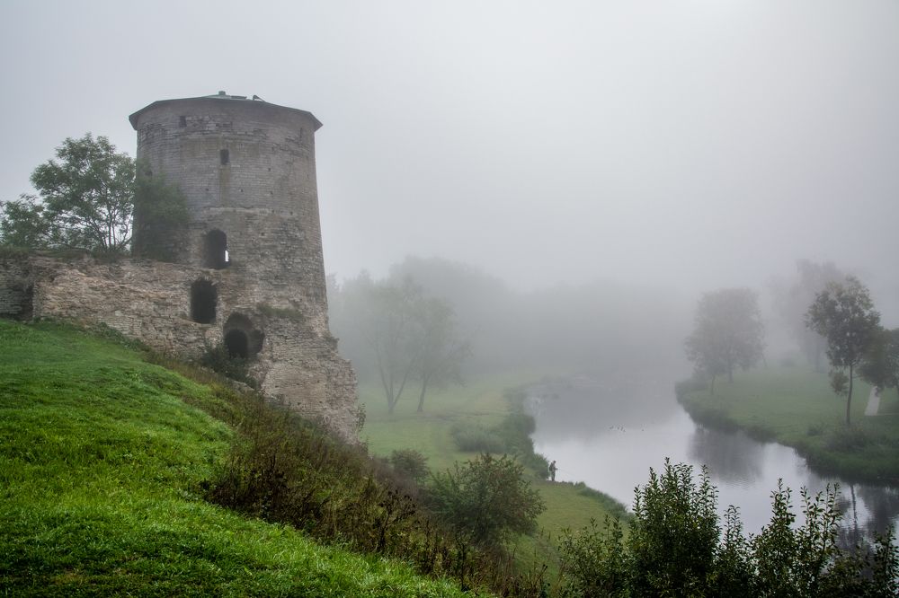 Рыбак в тумане