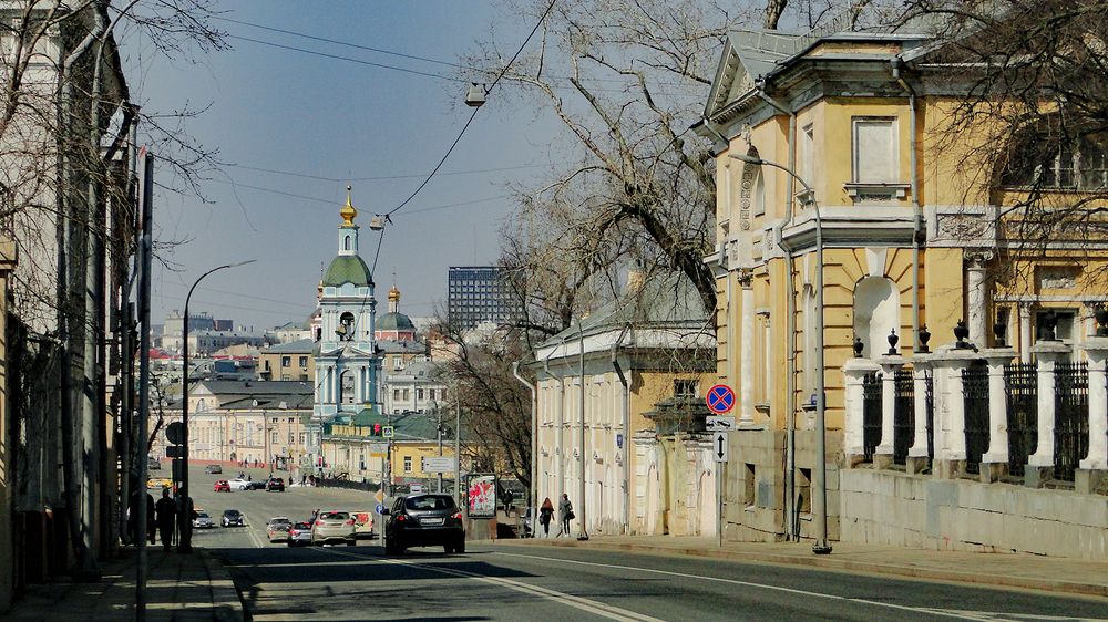 Москва.Яузская улица
