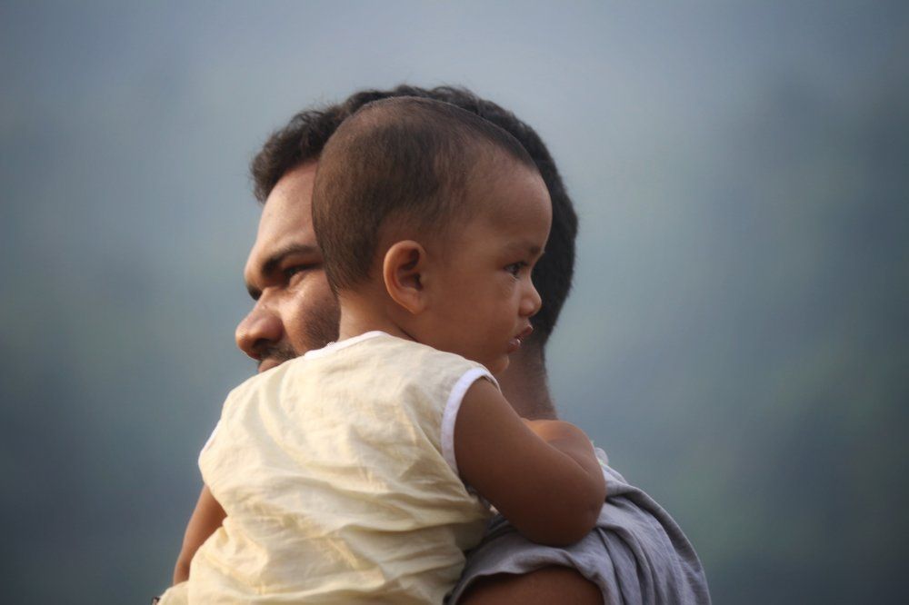 father and his little boy