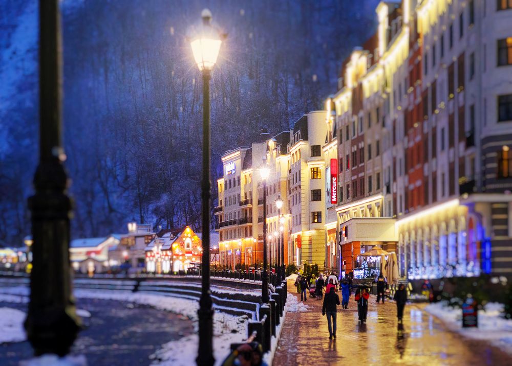 Огни Розы Хутор