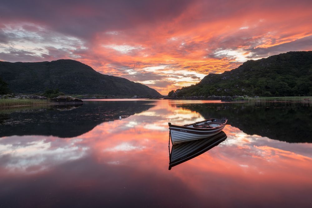 Beautiful morning on the Upper Lakes of Killarney
