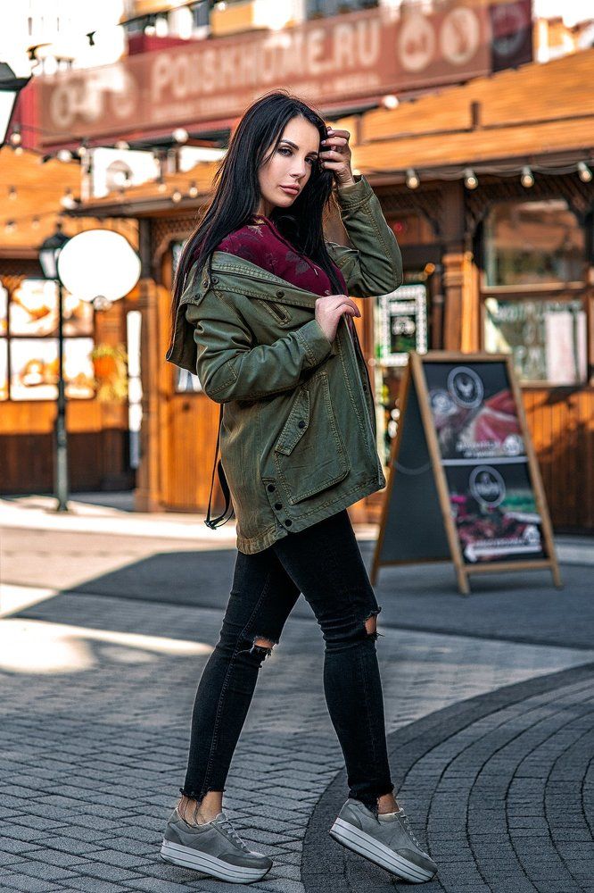 Уличный портрет