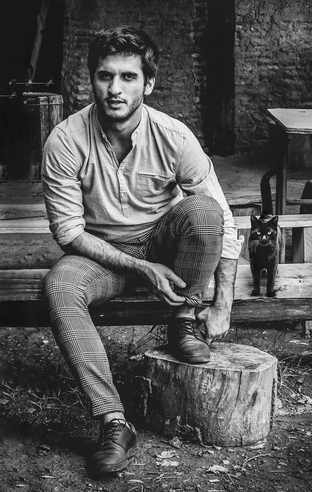 Два друга: Я и Кот