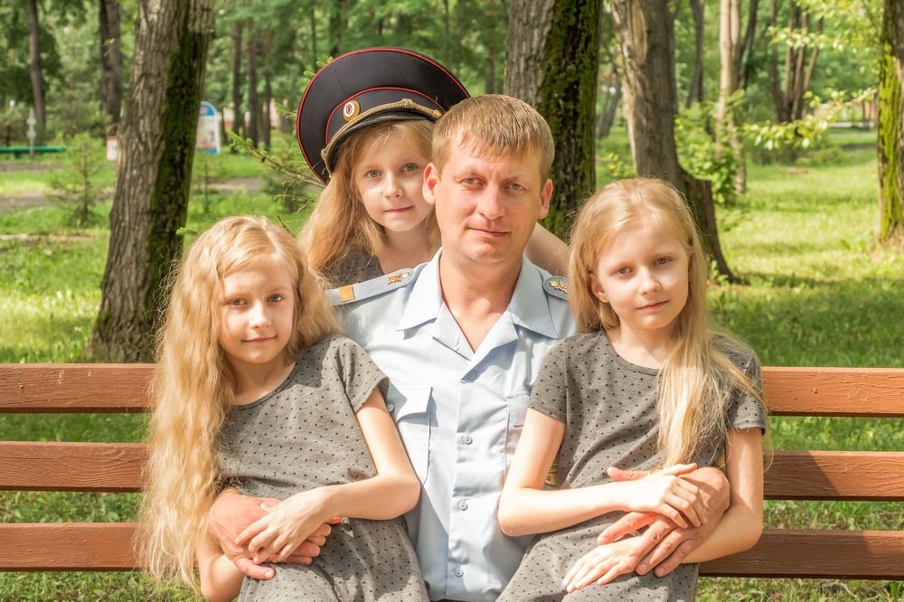 Папины звездочки...