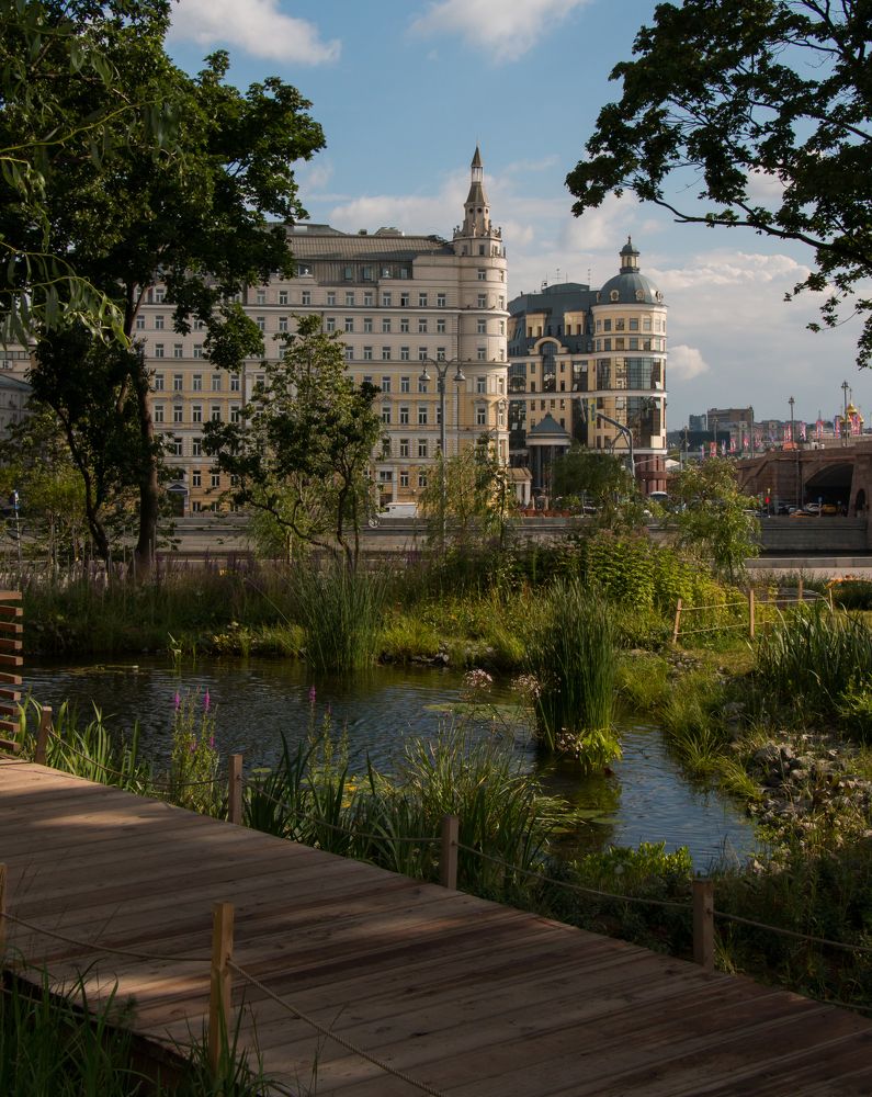 Москва июль