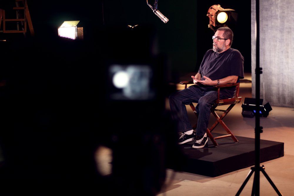 behind the camera