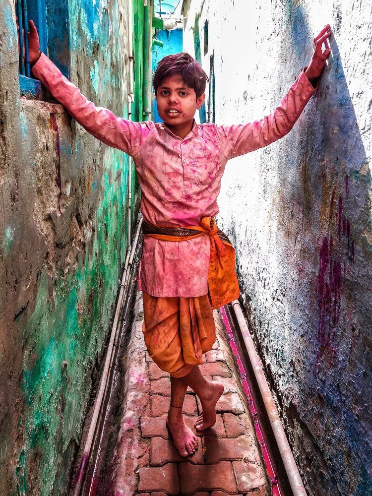 Portrait of KANHA(Krishna) in barsana