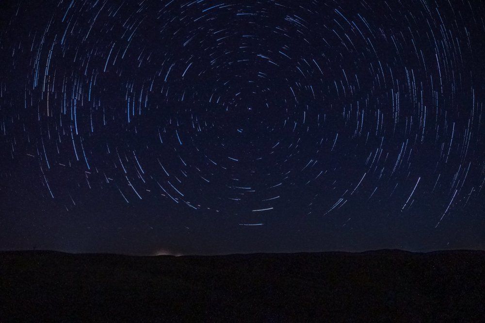 startrail with comet mode