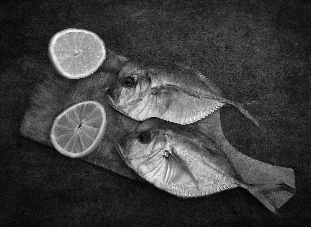 Рыбки вомер и лимон