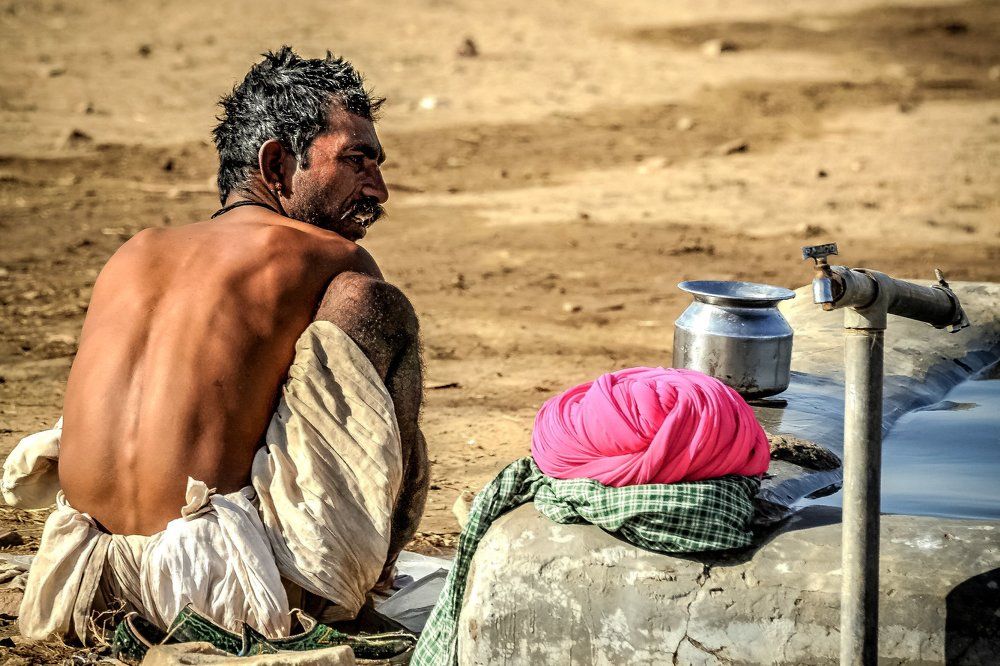 take a shower while it's hot