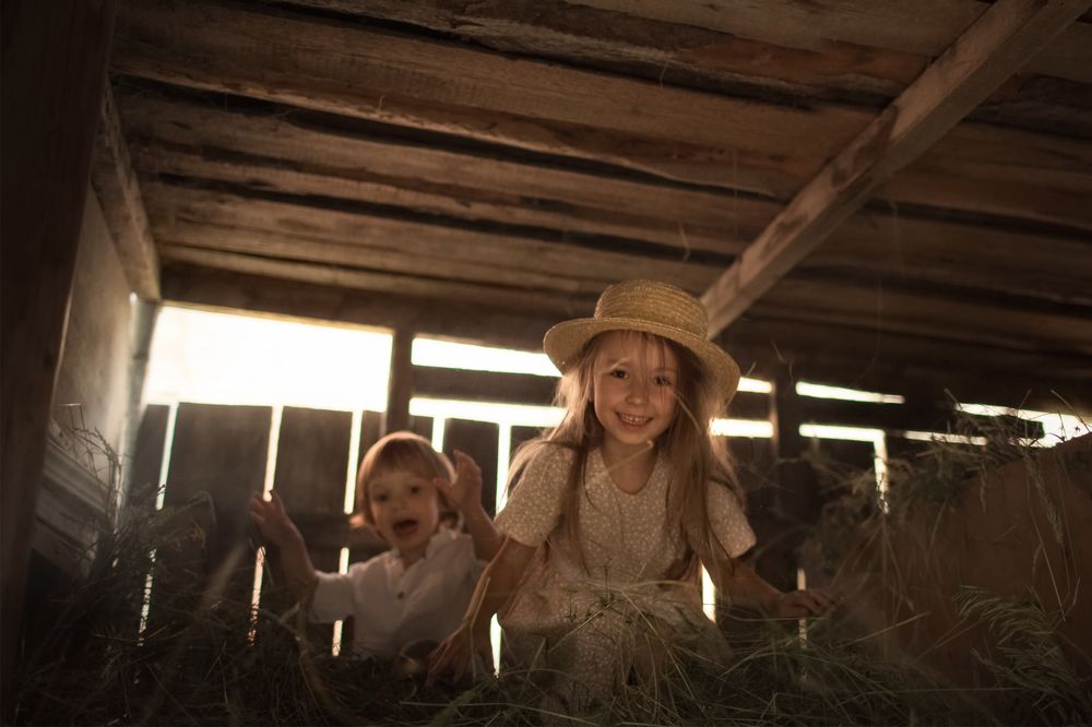 лето в деревне