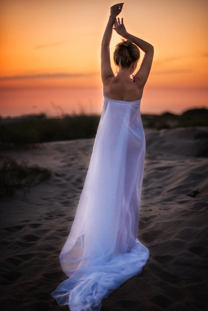 Нимфа на закате