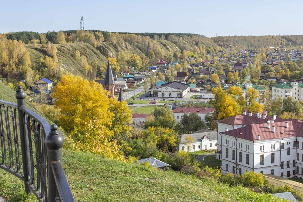 Осень провинциального города.