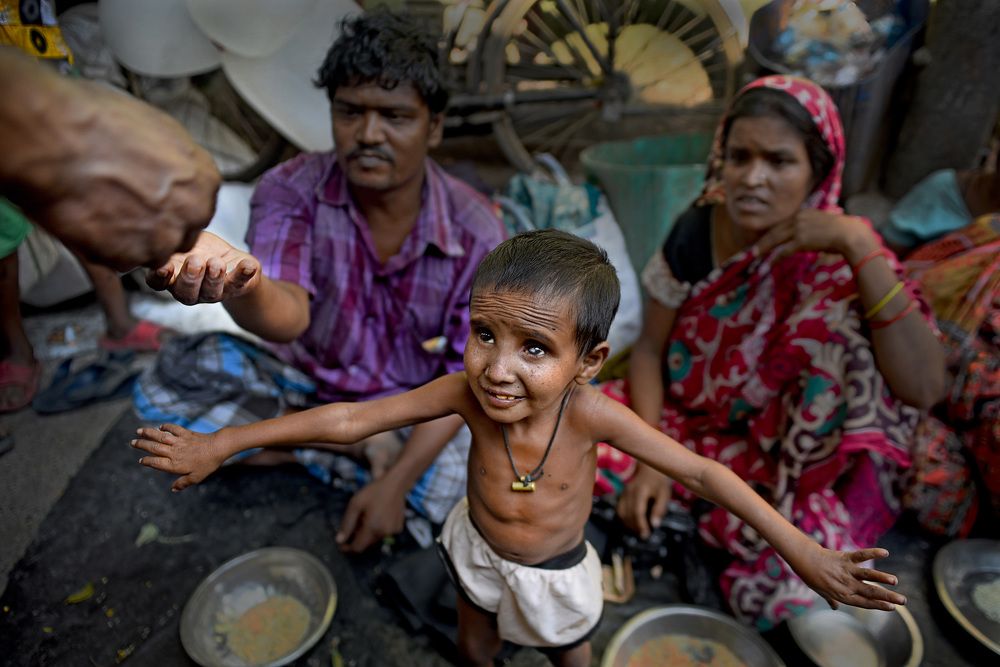 Please Give me Some money for our fooding