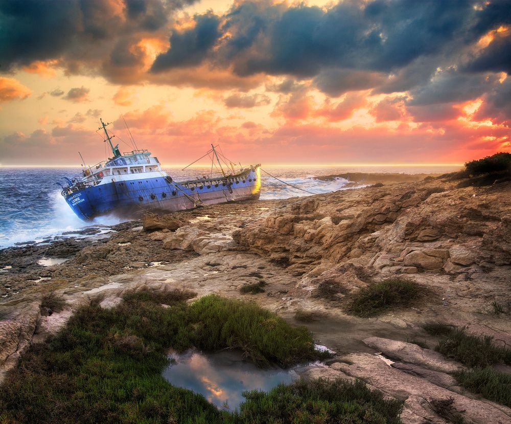 Shipwreck in Malta