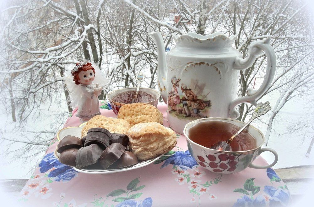 Горячий чай в холод