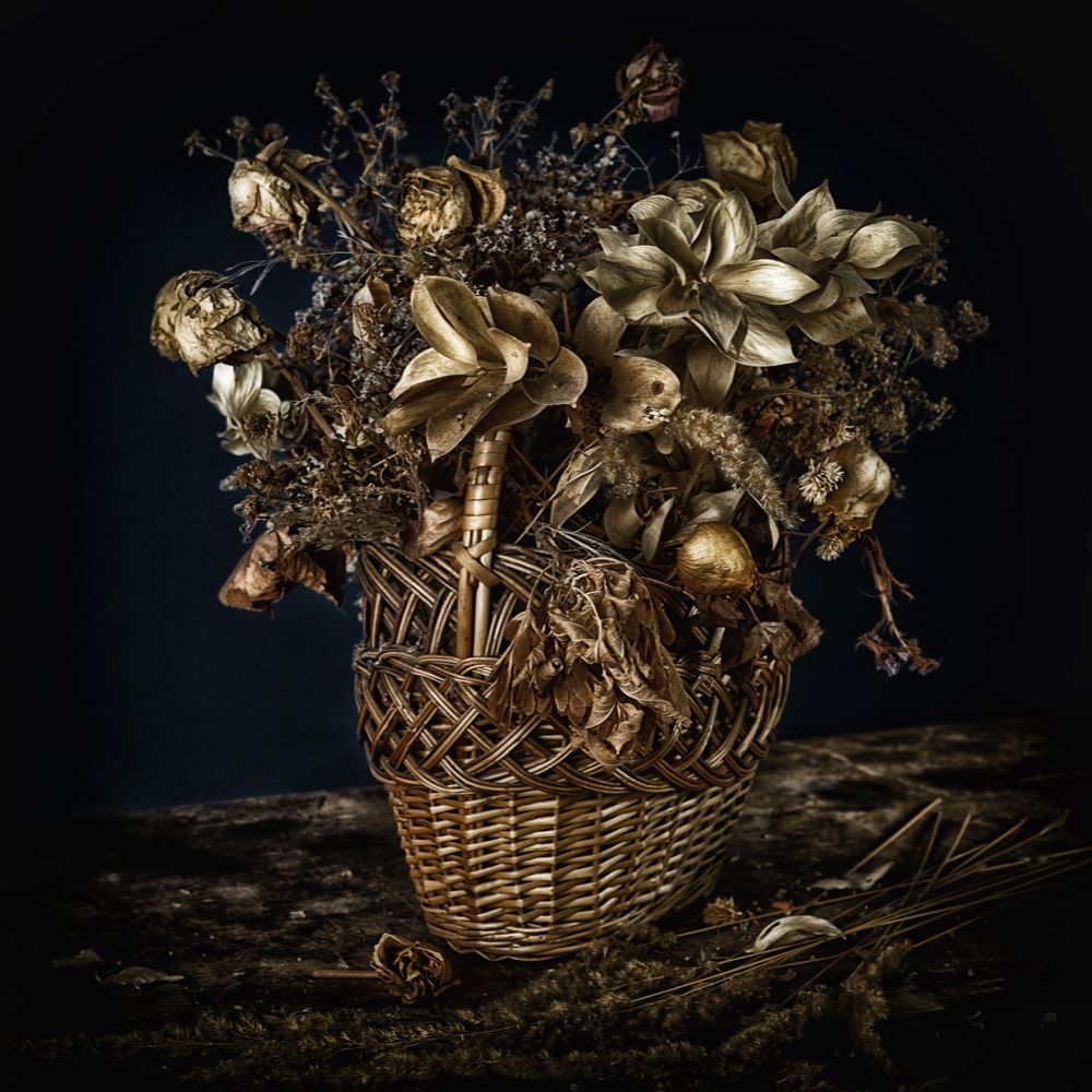 Бронзовый букет