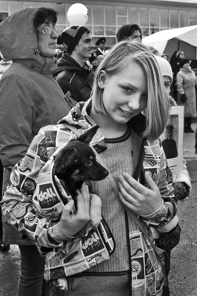 В праздничной толчее