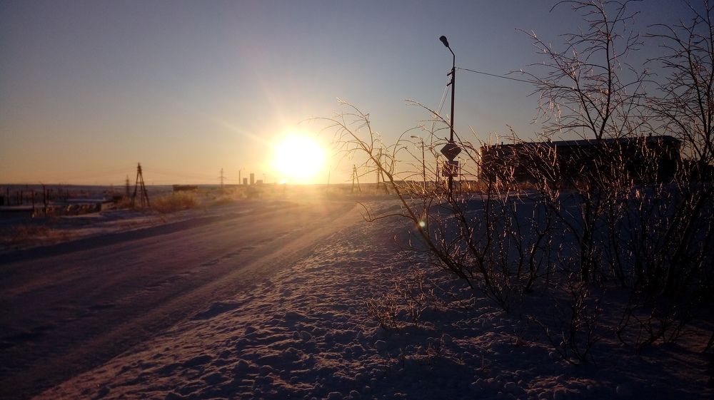 Утренний снежок