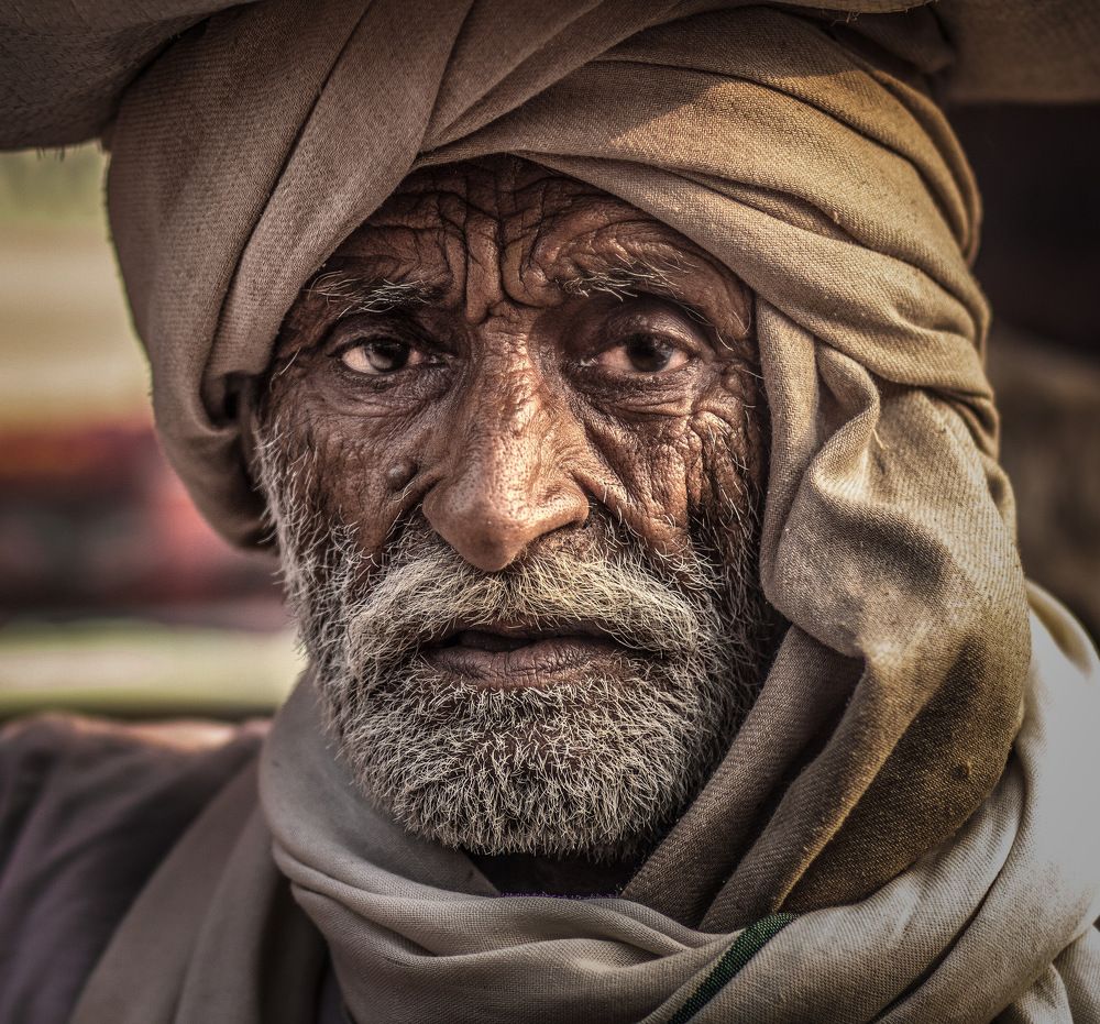 Portrait of an old man