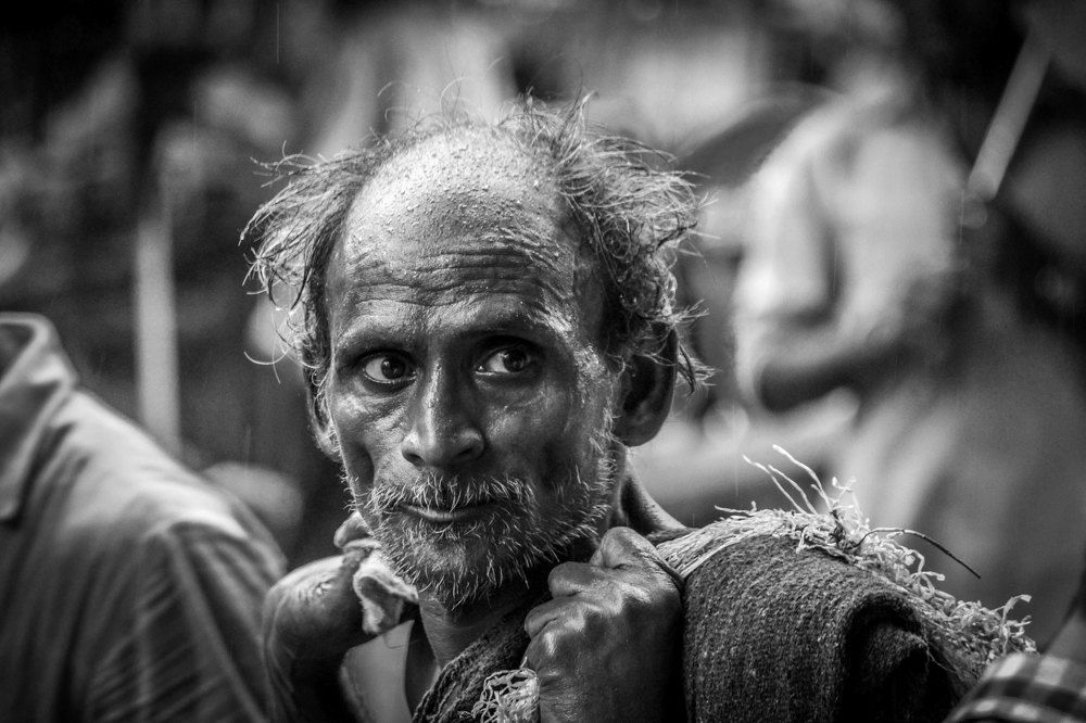 Portrait of an old man