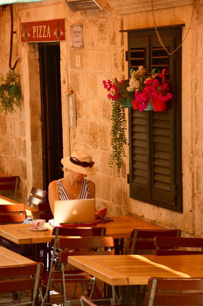 Coffee time at Dubrovnik