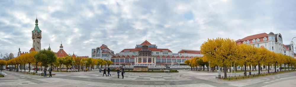 Золотая осень в Сопоте