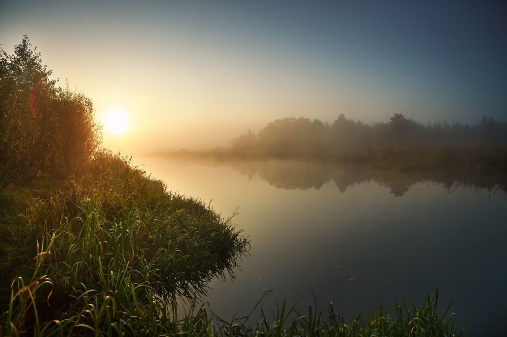 Утро на реке