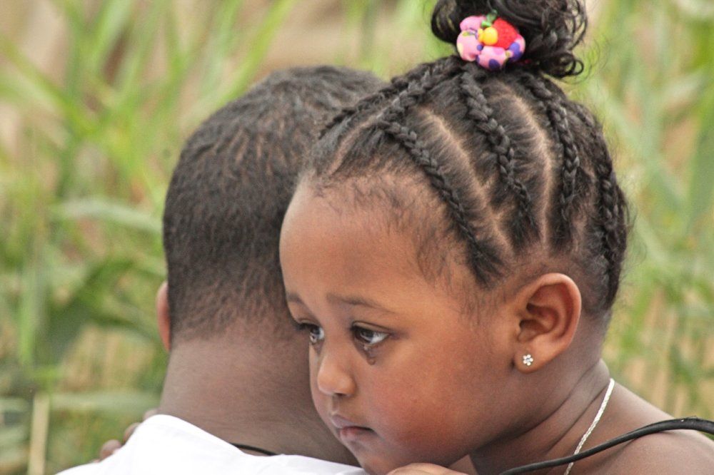 in the arms of my dad